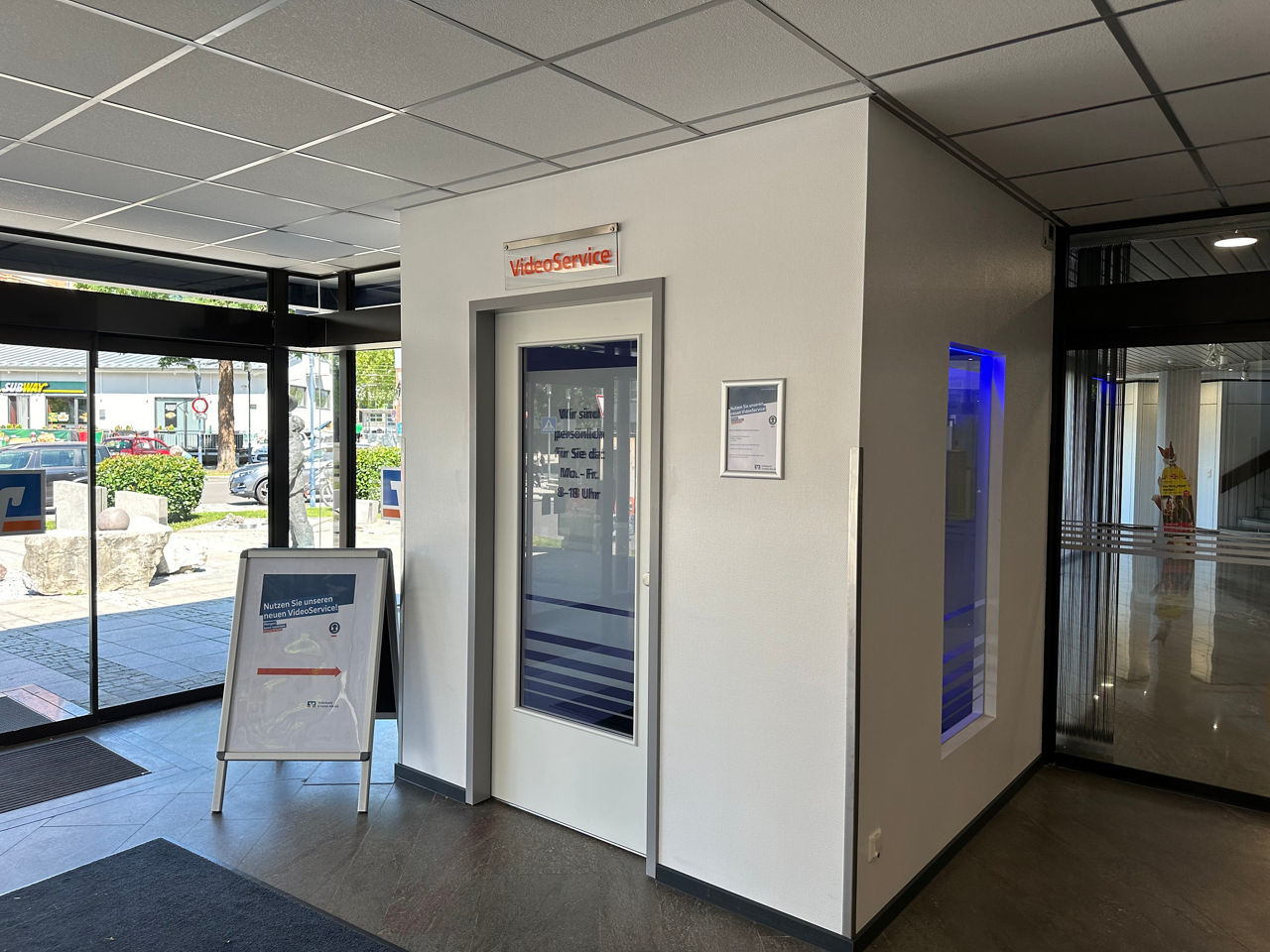 Bild unseres VideoService-Raums in Metzingen
