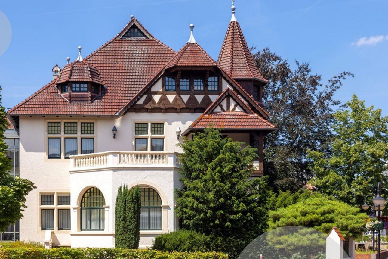 Das Gebäude der Werte-Bank-Münsterland in Emsdetten von außen