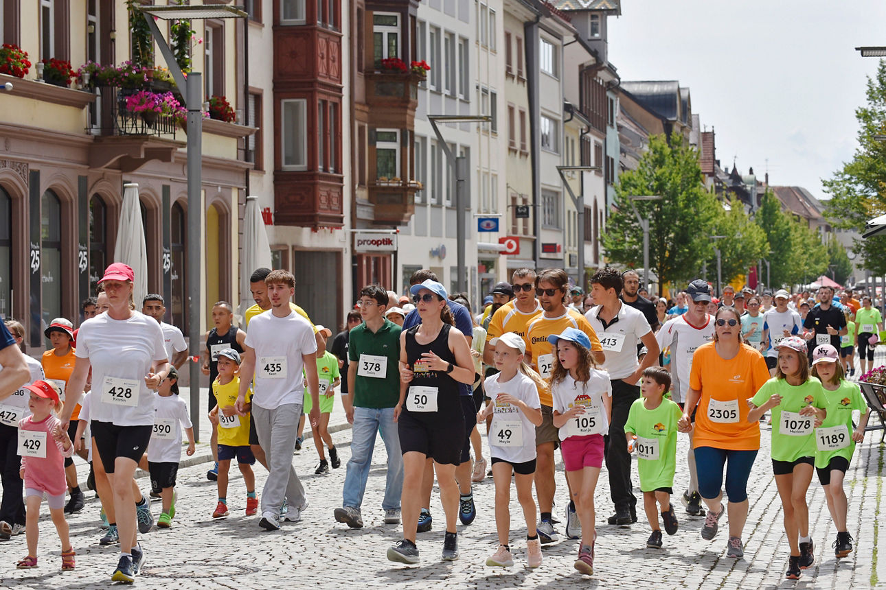 Bild vom Stadtlauf Villingen 2025