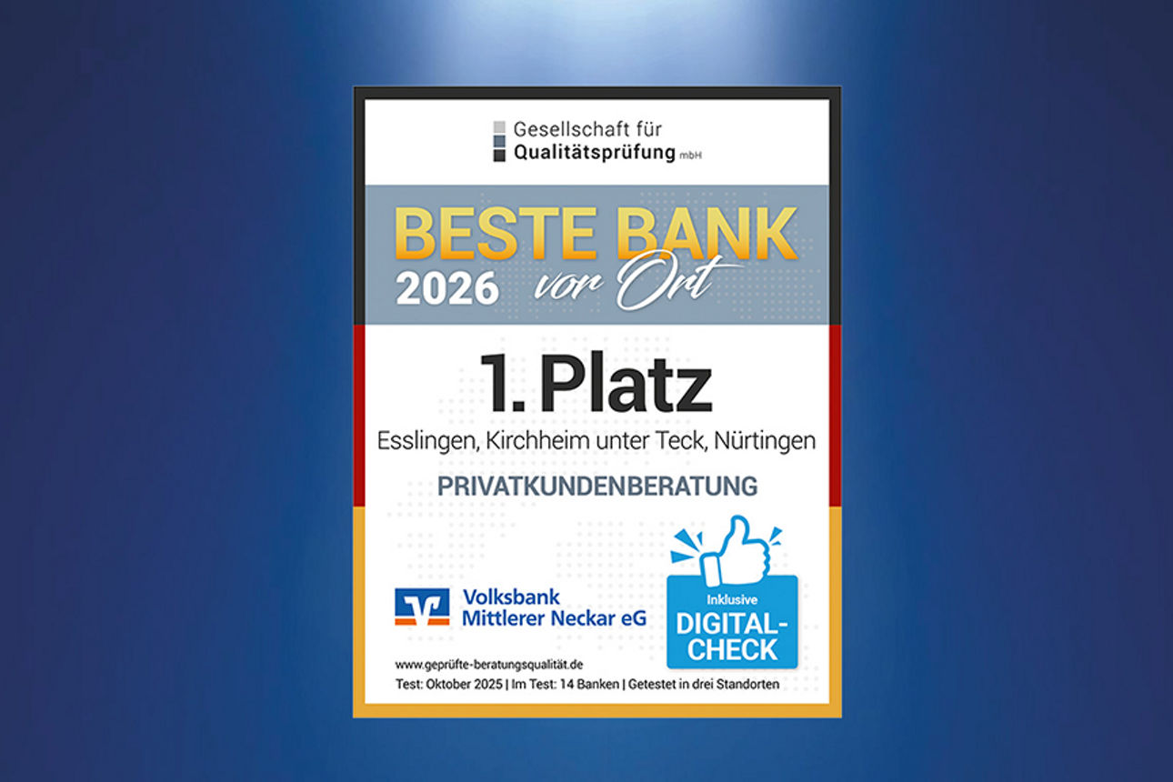 Die Auszeichnung in Form eines Siegels