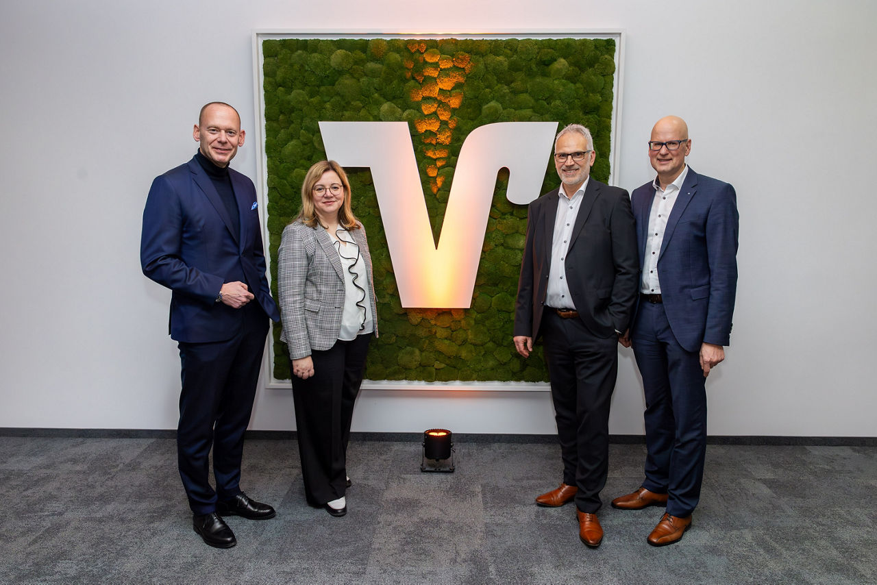 Die Gastgeber der Bank