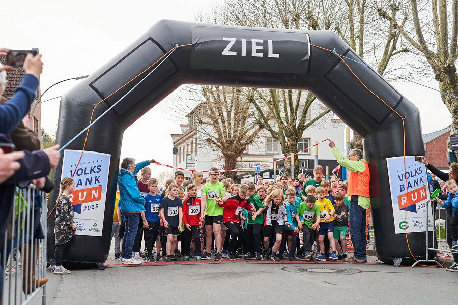 Teilnehmer vom Marathon am Start