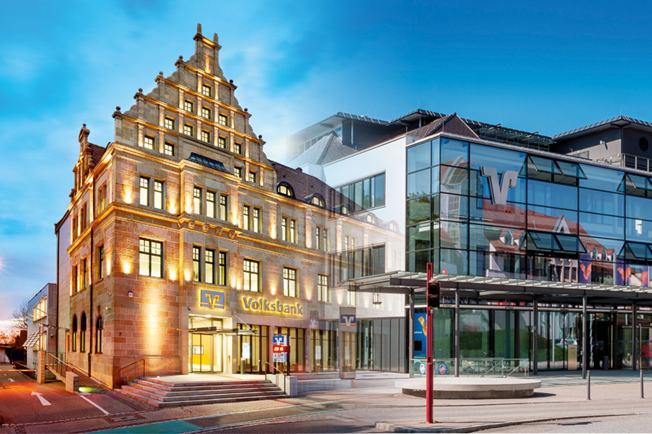 Gebäudecollage