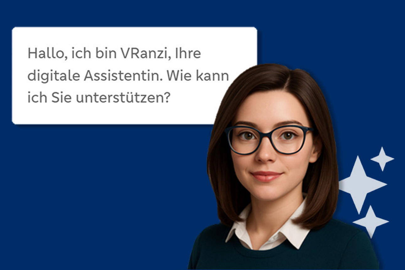 KI-Generierte Abbildung unseres Gesichts für den ChatBot VRanzi 