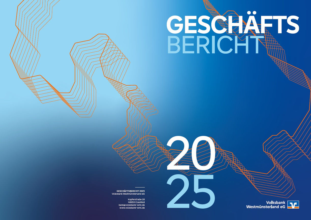 Deckblatt des aktuellen Geschäftsberichts