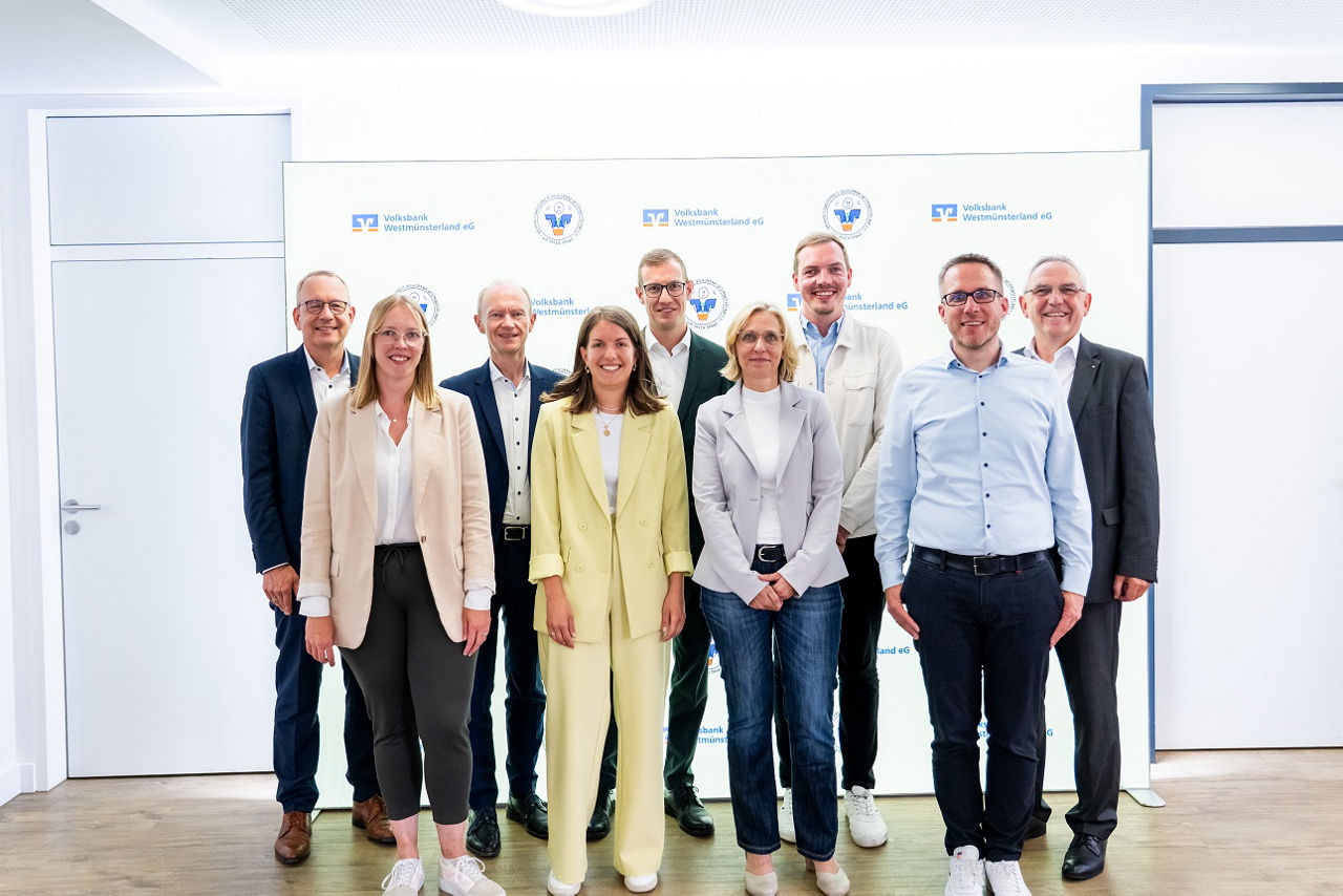 Gruppenfoto der Nachhaltigkeitsjury