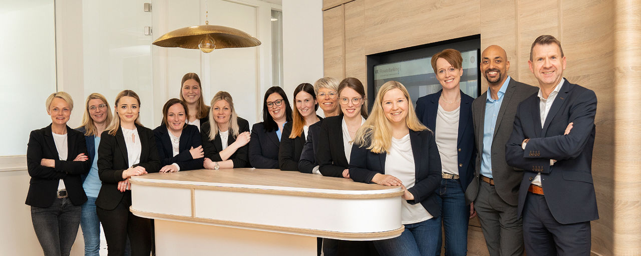 Gruppen-Foto unseres Kundenservice-Teams
