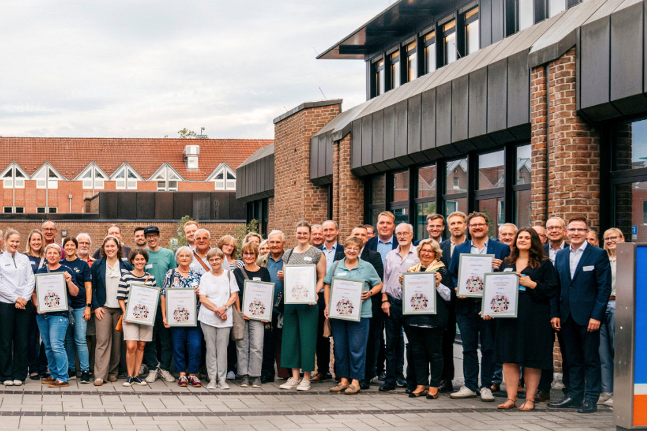 Gruppenfoto Preisträger 2026 