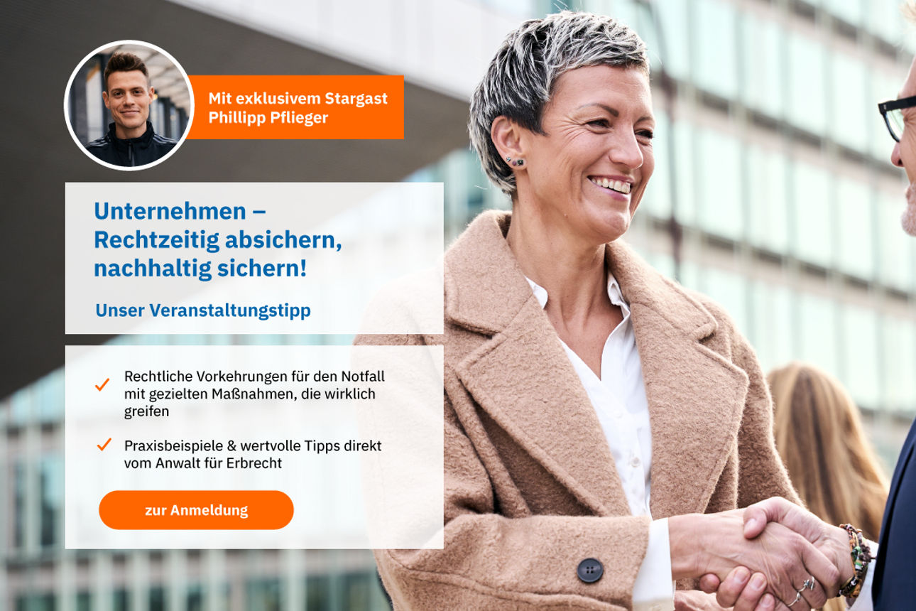 Frau und Mann, Hände schütteln