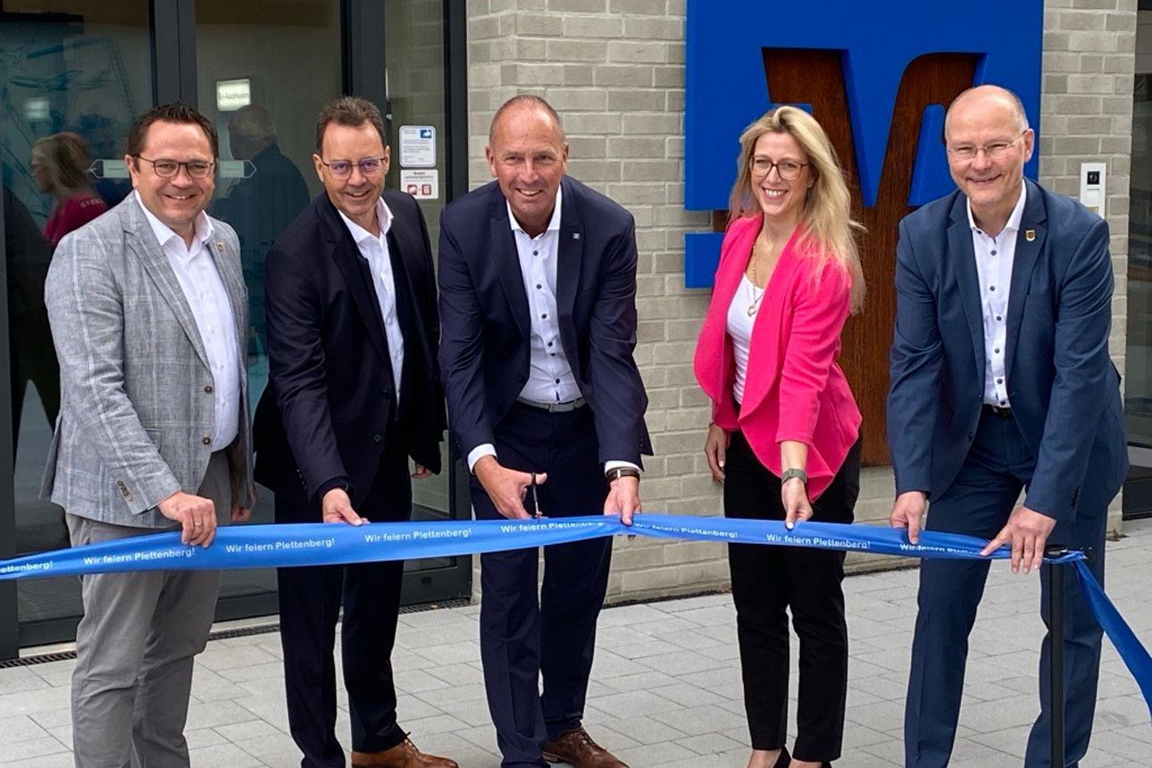 Jubiläum und Zukunft: Volksbank feiert Eröffnung der neuen Filiale in Plettenberg