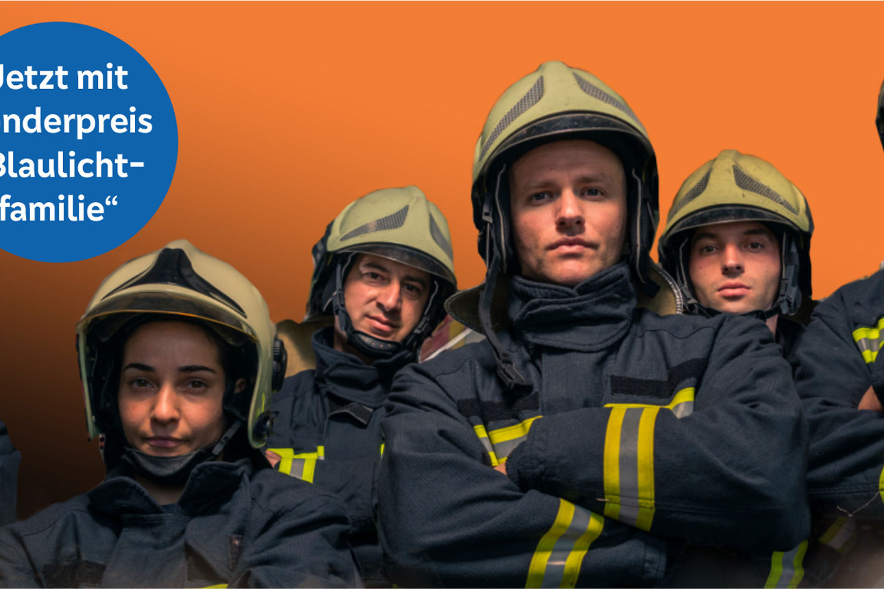 Gruppe von Feuerwehrleuten