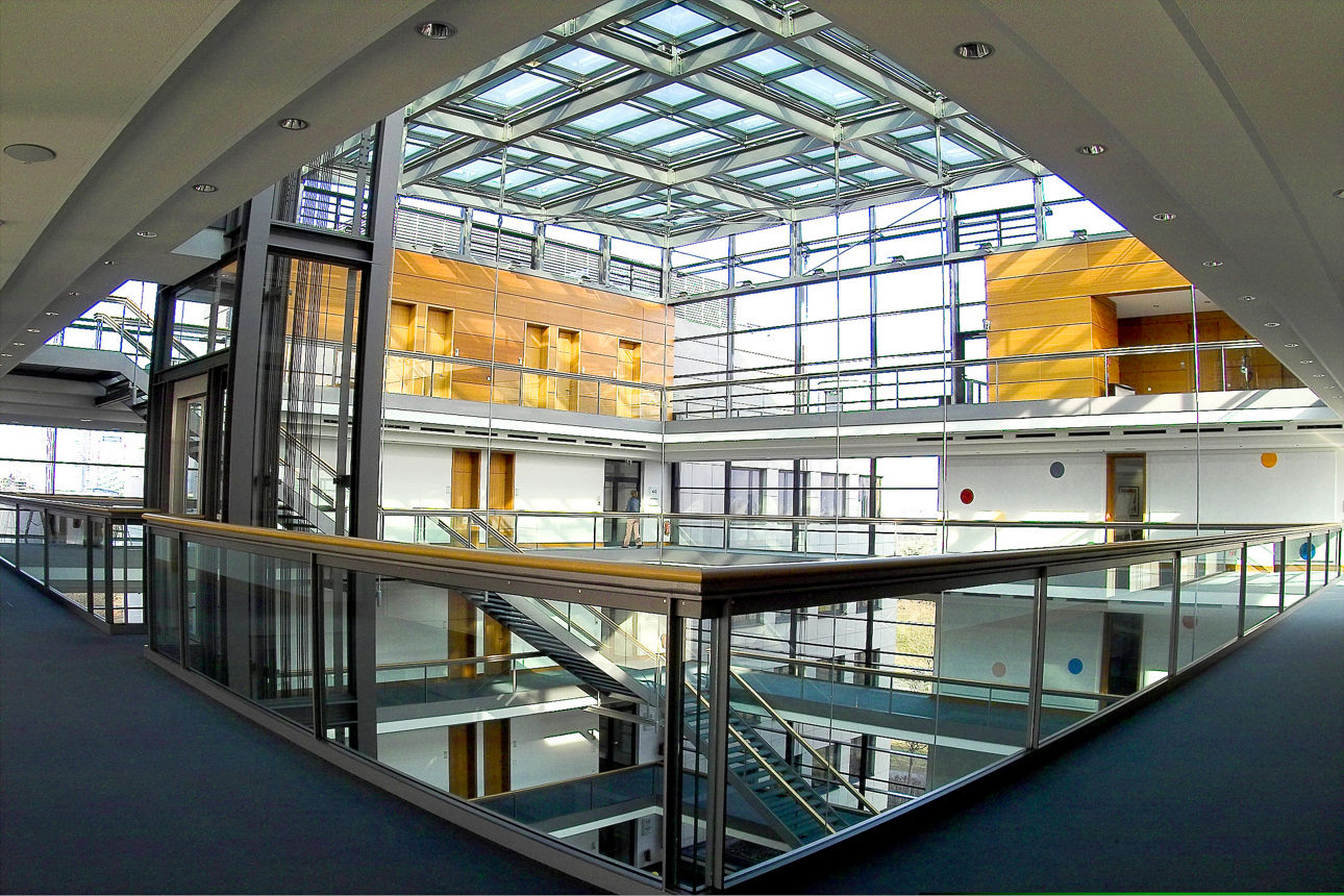 Gebäude Volksbank-Haus innen