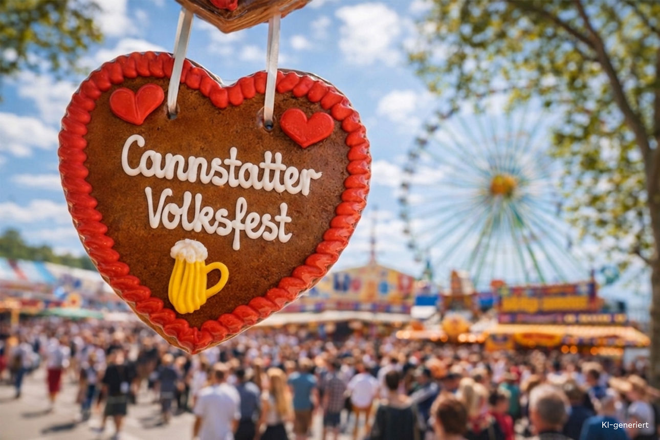 Stuttgarter Volksfest in Bad Cannstatt.