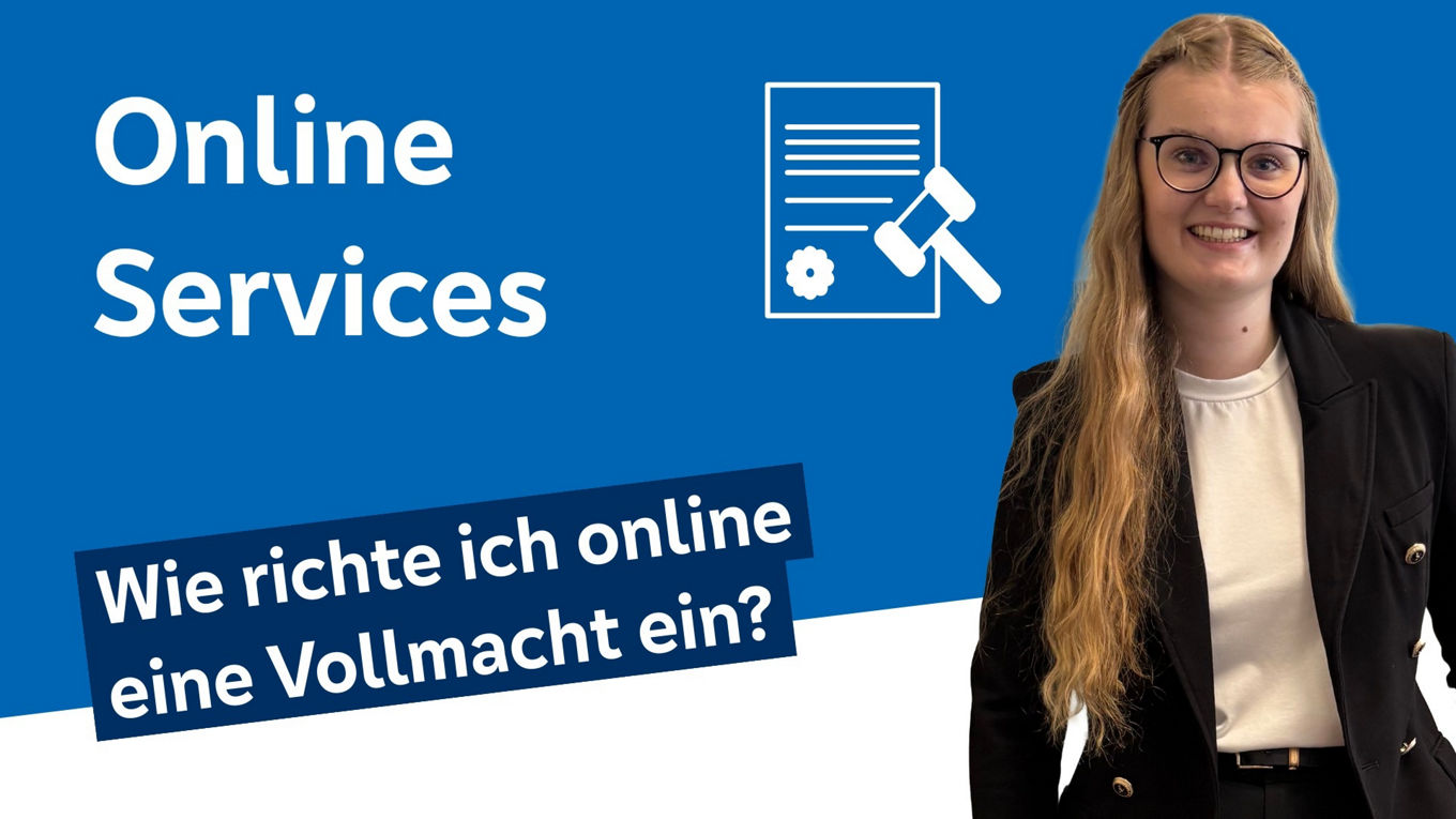 Vollmachten einrichten