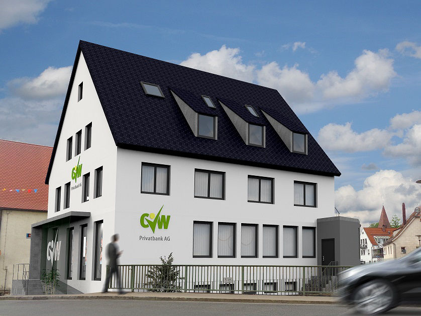 Unser Bankgebäude