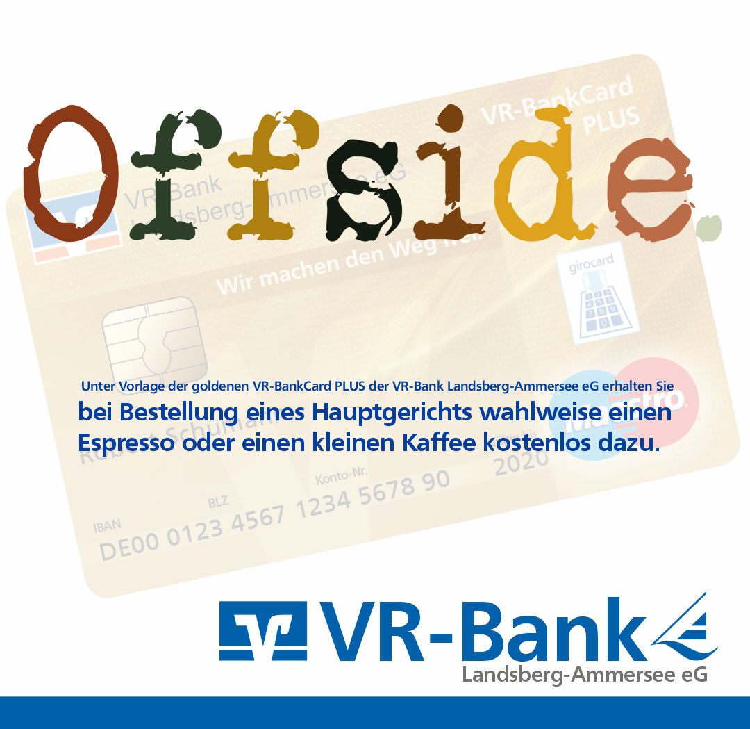 Unser neuer PLUS-Partner: Das Offside Landsberg