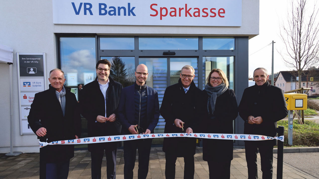 Vorstände der VR Bank Südpfalz und Sparkasse Südpfalz starten Kooperation