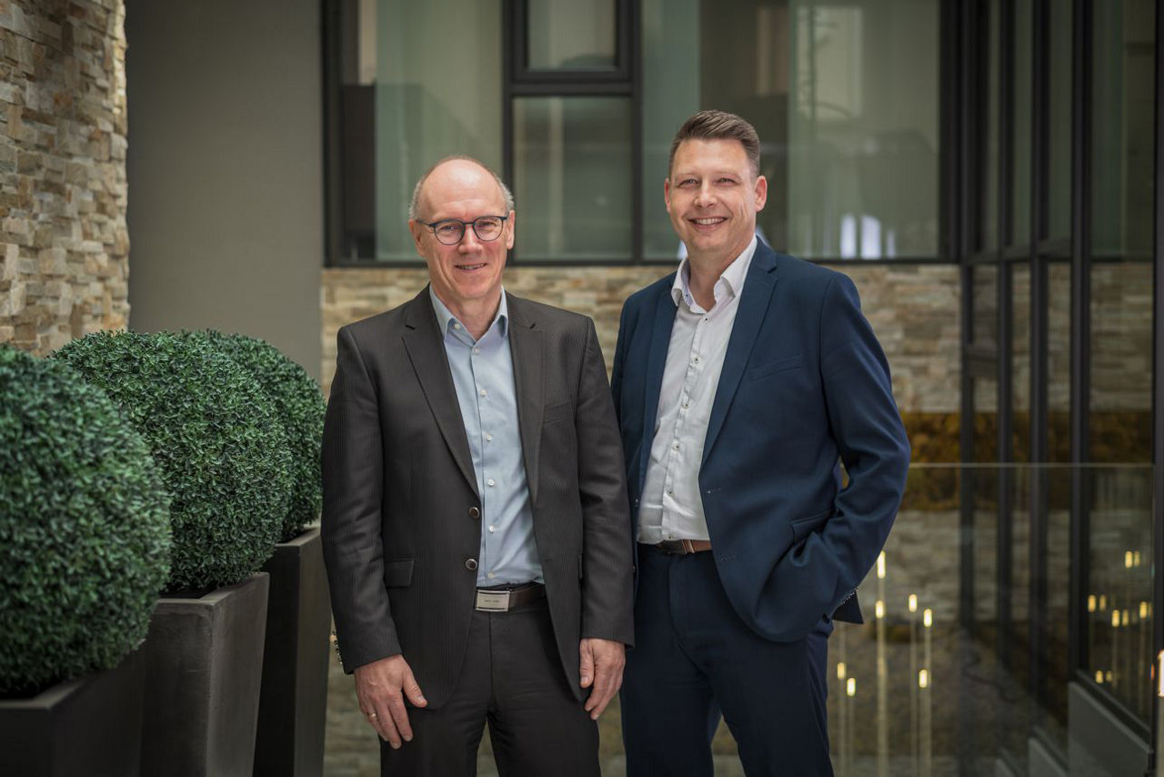 v.l.: Martin Kempf und Norbert Karl