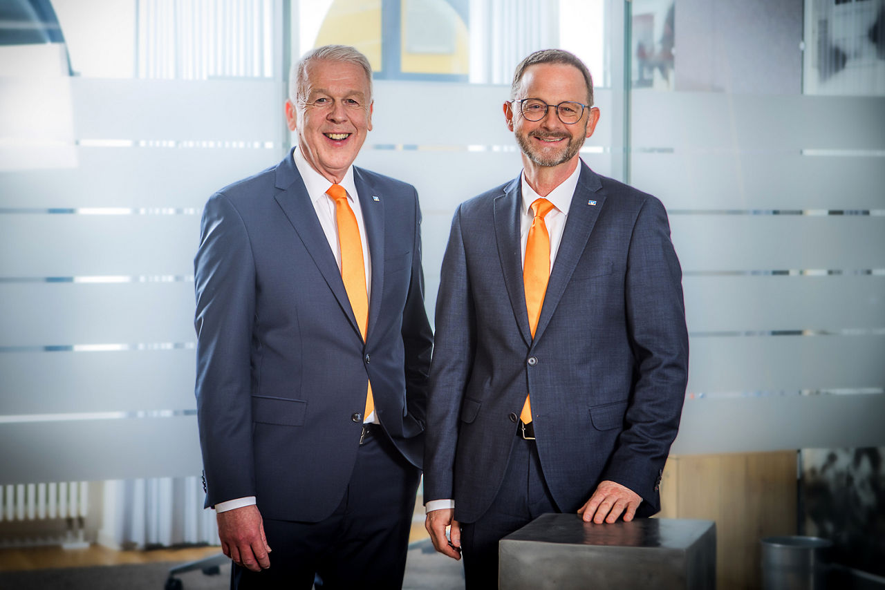 Herr Clemens und Herr Geßl