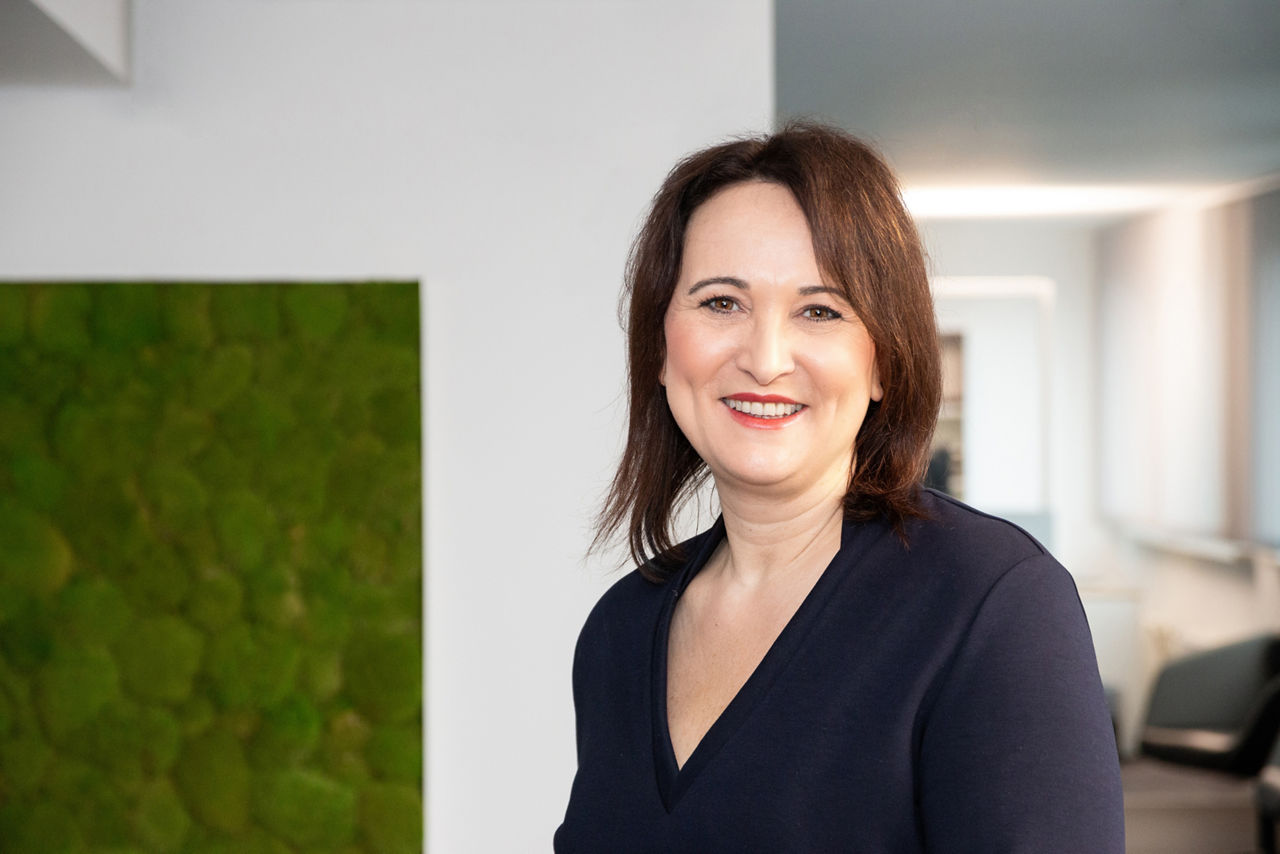 Portraitfoto von Anne Schaefer, Vorständin der PSD Bank Rhein-Ruhr eG