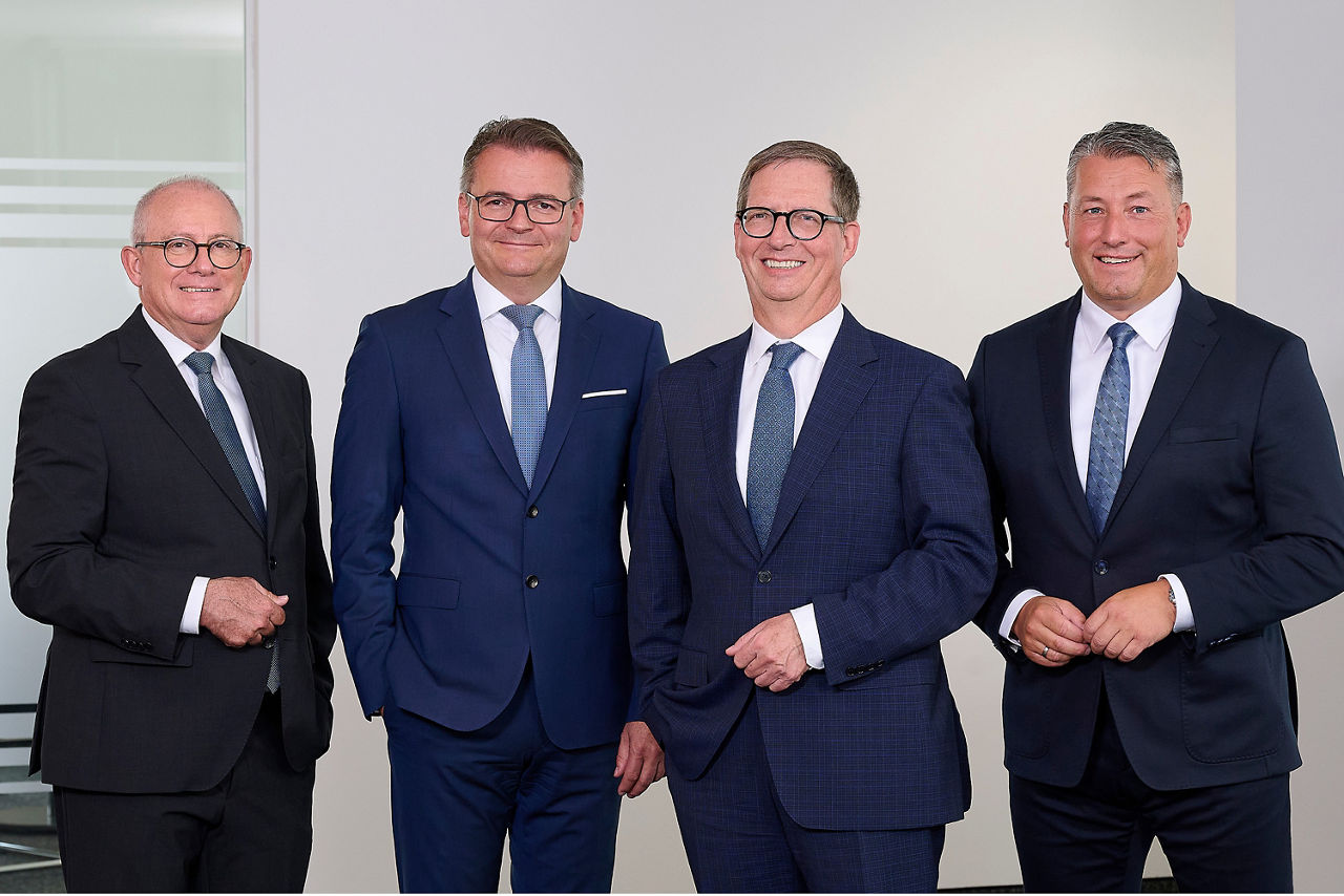 Vorstand 2024 der VR Bank Kempten-Oberallgäu eG