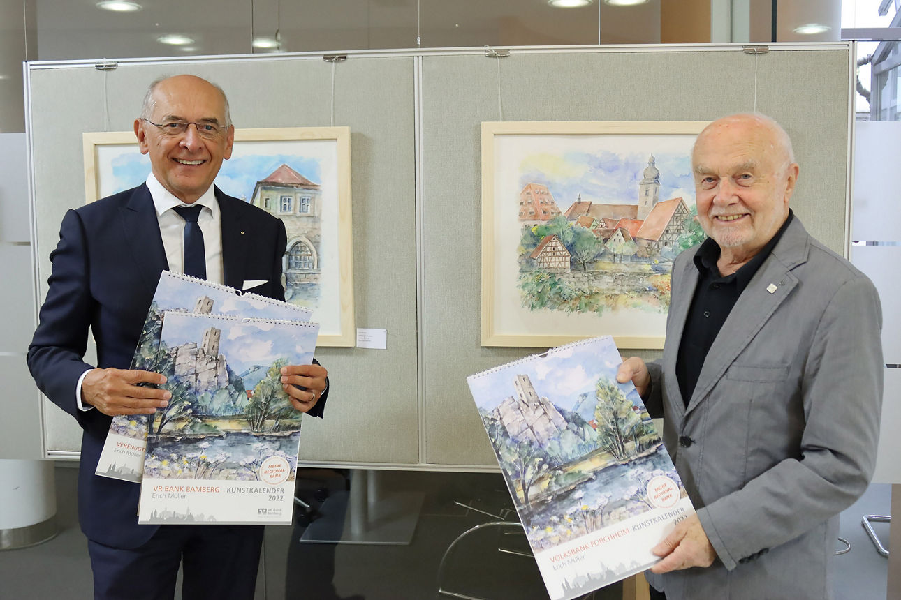 Ausstellung von Erich Müller vom 9. November 2021 bis 7. Januar 2022 in Forchheim