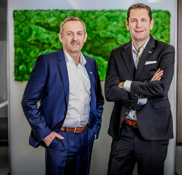 Foto unseres Vorstands: von links: Andreas Tyrra (Vorstandsvorsitzender) und Markus Ott