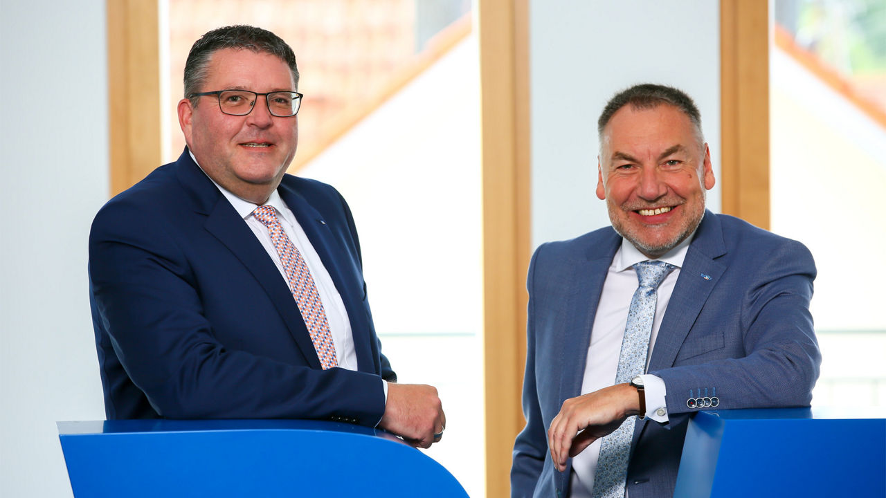 Foto unseres Vorstands Arndt Ständer und Joachim Calmbach
