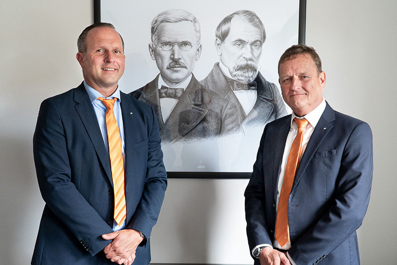 Foto unseres Vorstands: Mirko Lippman und Uwe Kapfenberger
