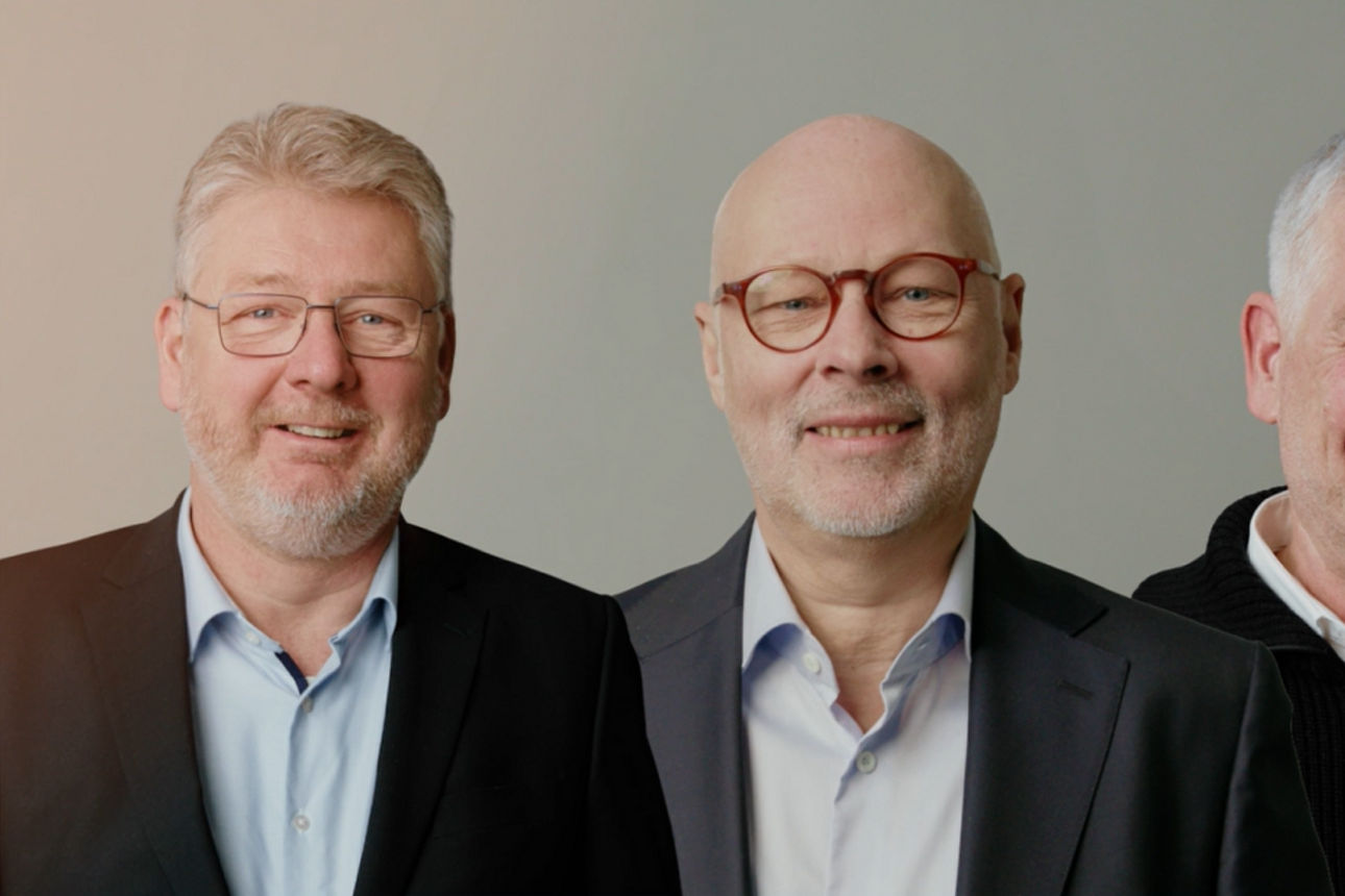 Die drei Vorstände der VR PLUS Altmark-Wendland. 