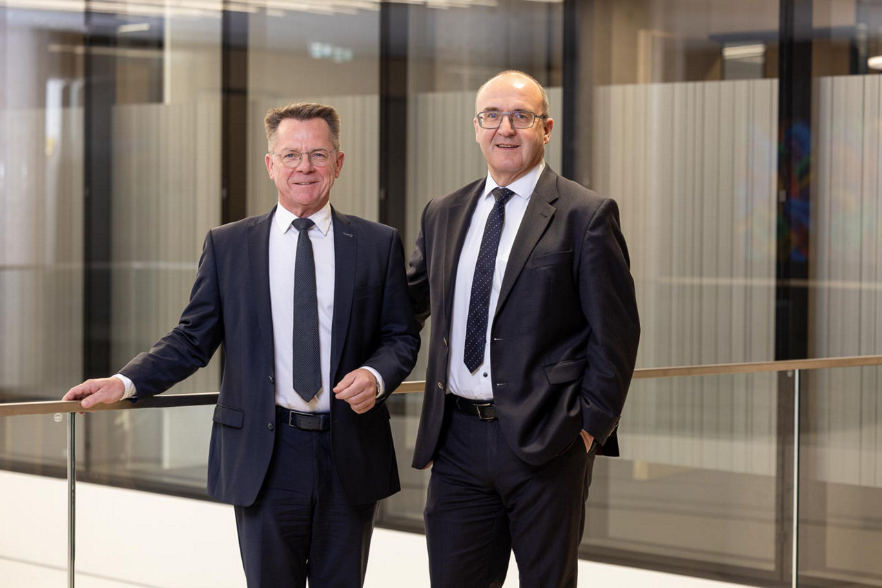 Volker Spietenborg und Stephan Heinisch.
