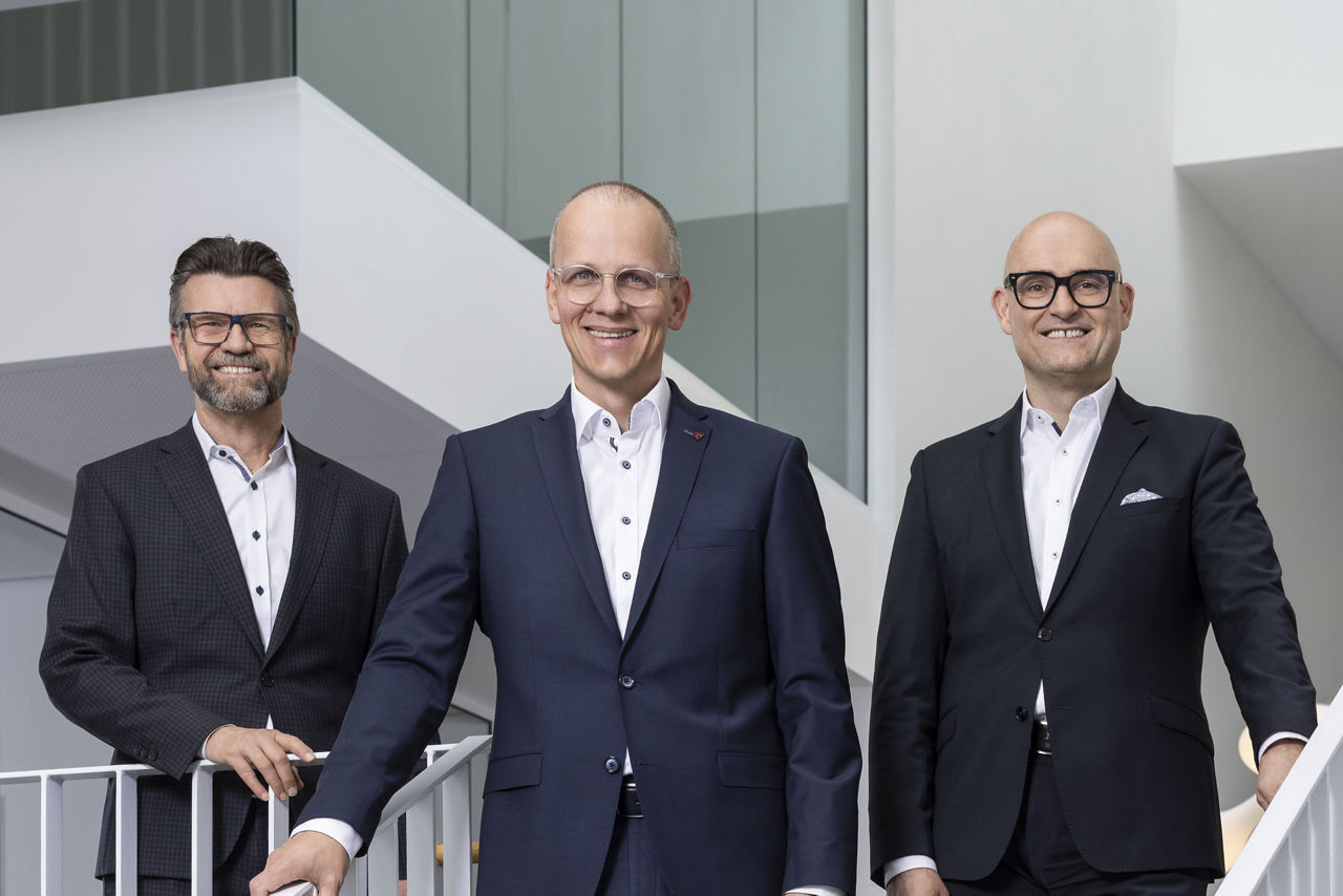 Vorstände der VR-Bank Ostalb eG
