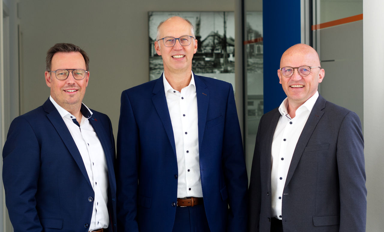 Von Links: Thomas Niemann, Ralph Schröder, Gerd Remmers