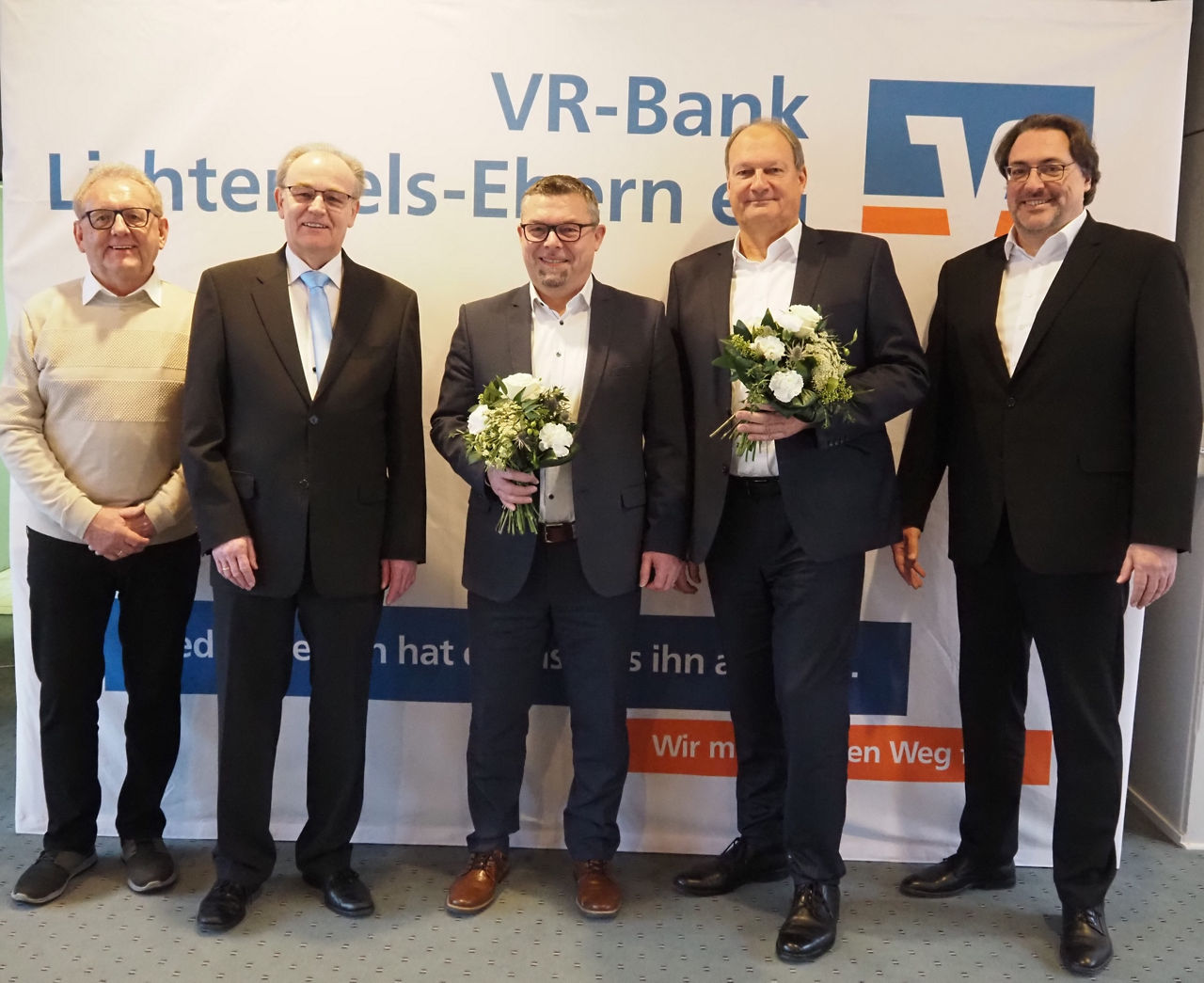 Verabschiedung des ehemaligen Vorstandmitglieds durch den Aufsichtsrat