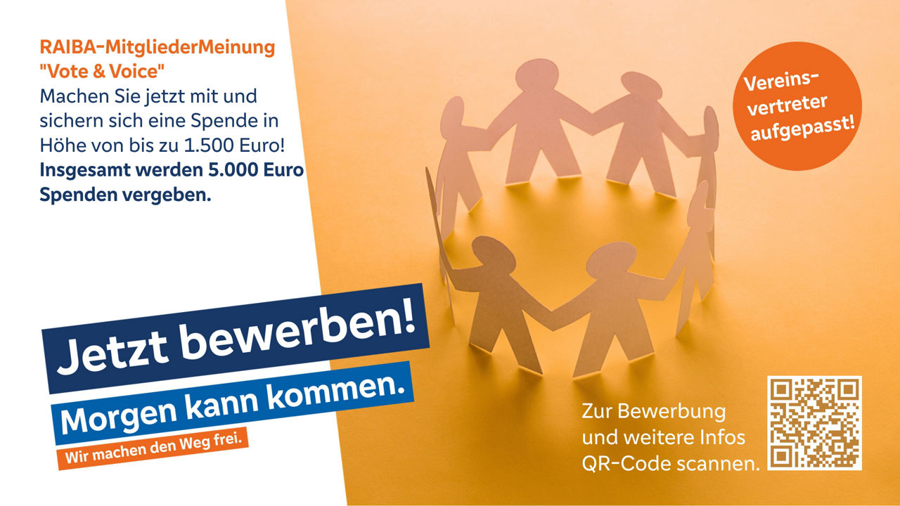 RAIBA-MitgliederMeinung „Vote & Voice“