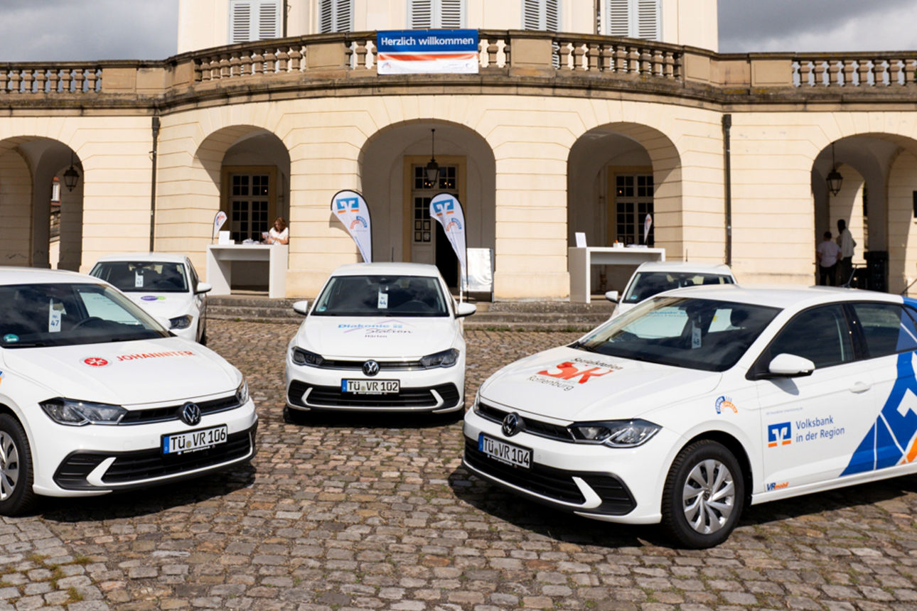 Übergabe von 3 VRmobile