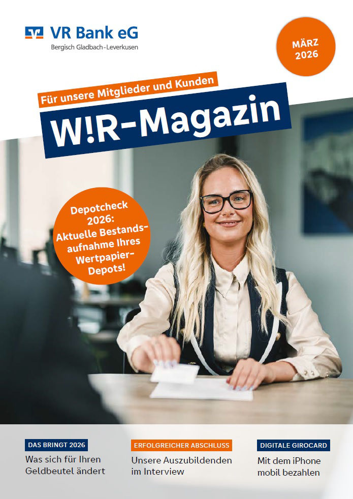 Wir-Magazin 01/2026 - Depotcheck 2026: Aktuelle Bestandsaufnahme Ihres Wertpapier- Depots!
