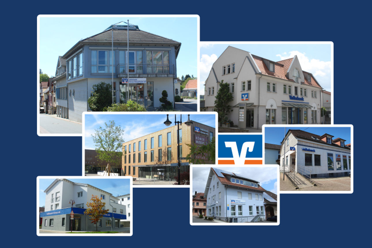 Filialen der Volksbank Kirnau-Krautheim eG