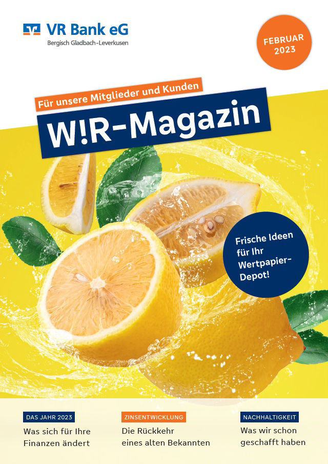 2023 - Frische Ideen für Ihr Wertpapier-Depot!