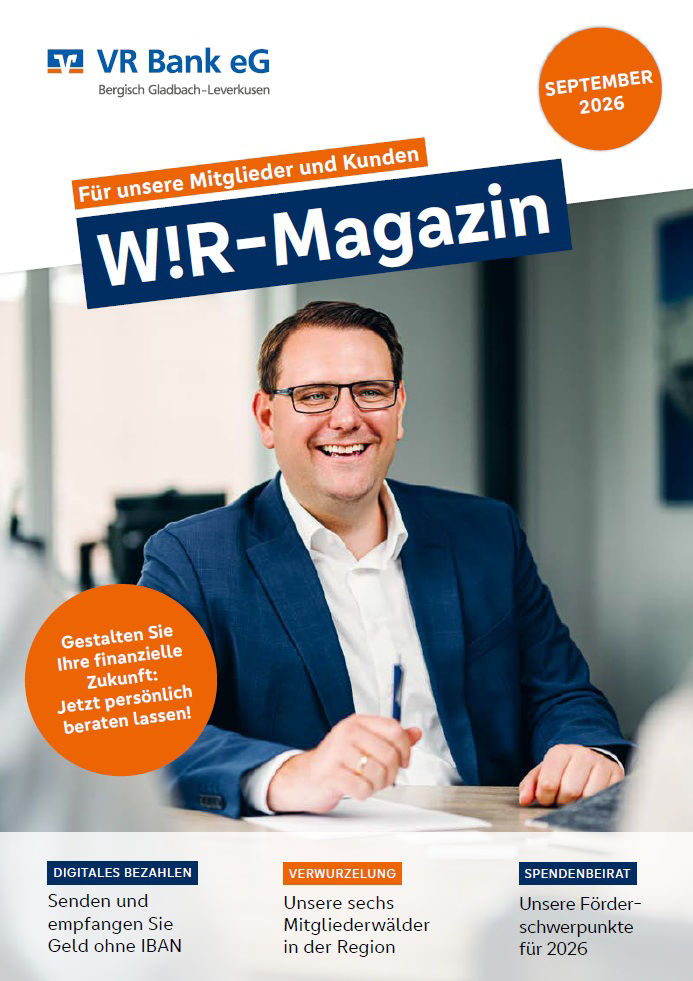 Wir-Magazin 02/2026 - Gestalten Sie Ihre finanzielle Zukunft