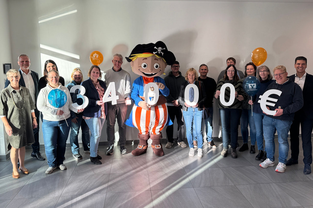 Übergabe Weltspartagsspende 2025