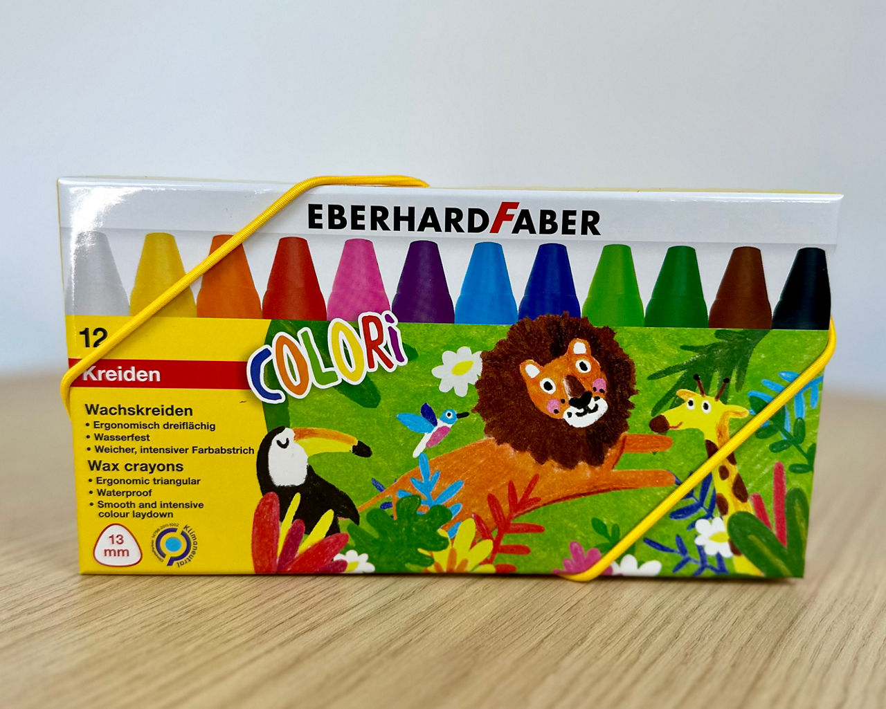 Bild Wachsmalkreiden im 12er Etui