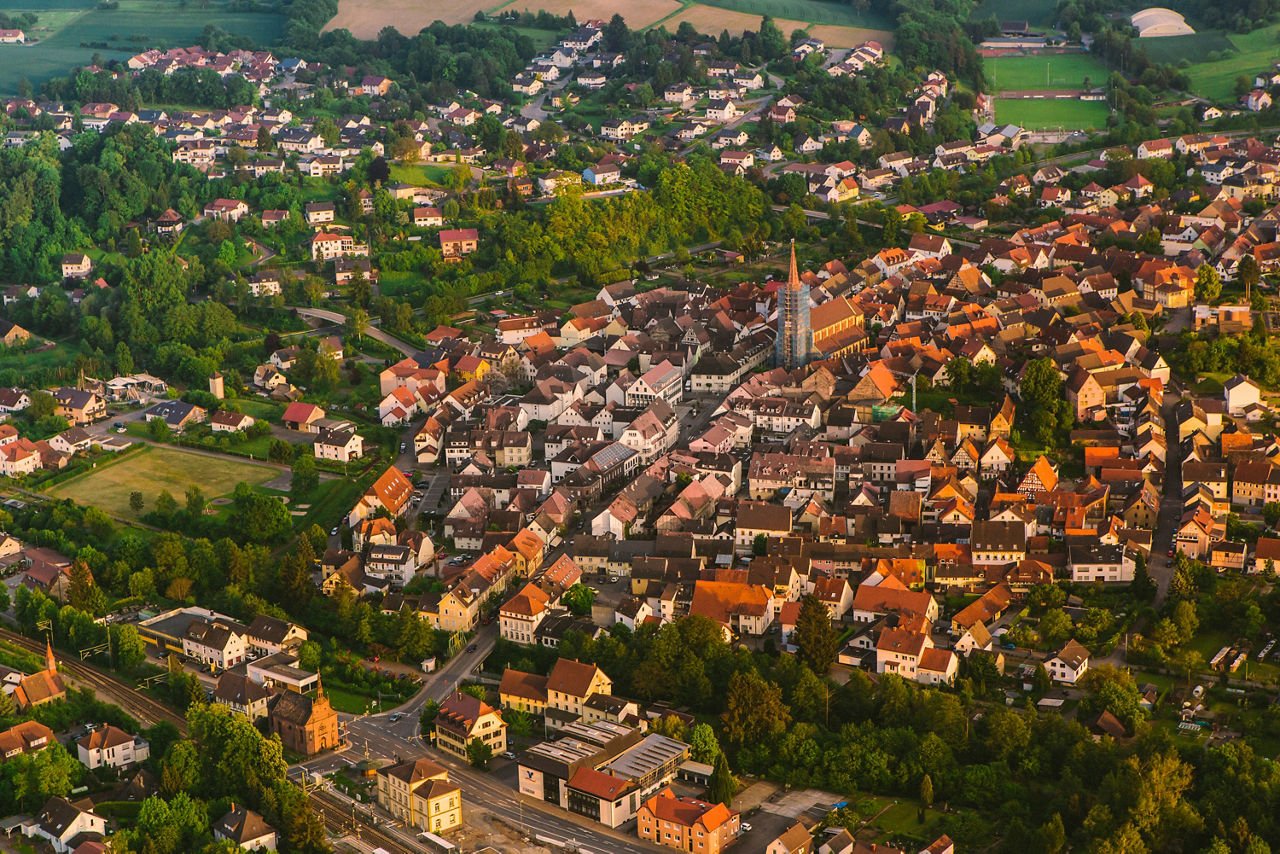 Blick auf Eberbach