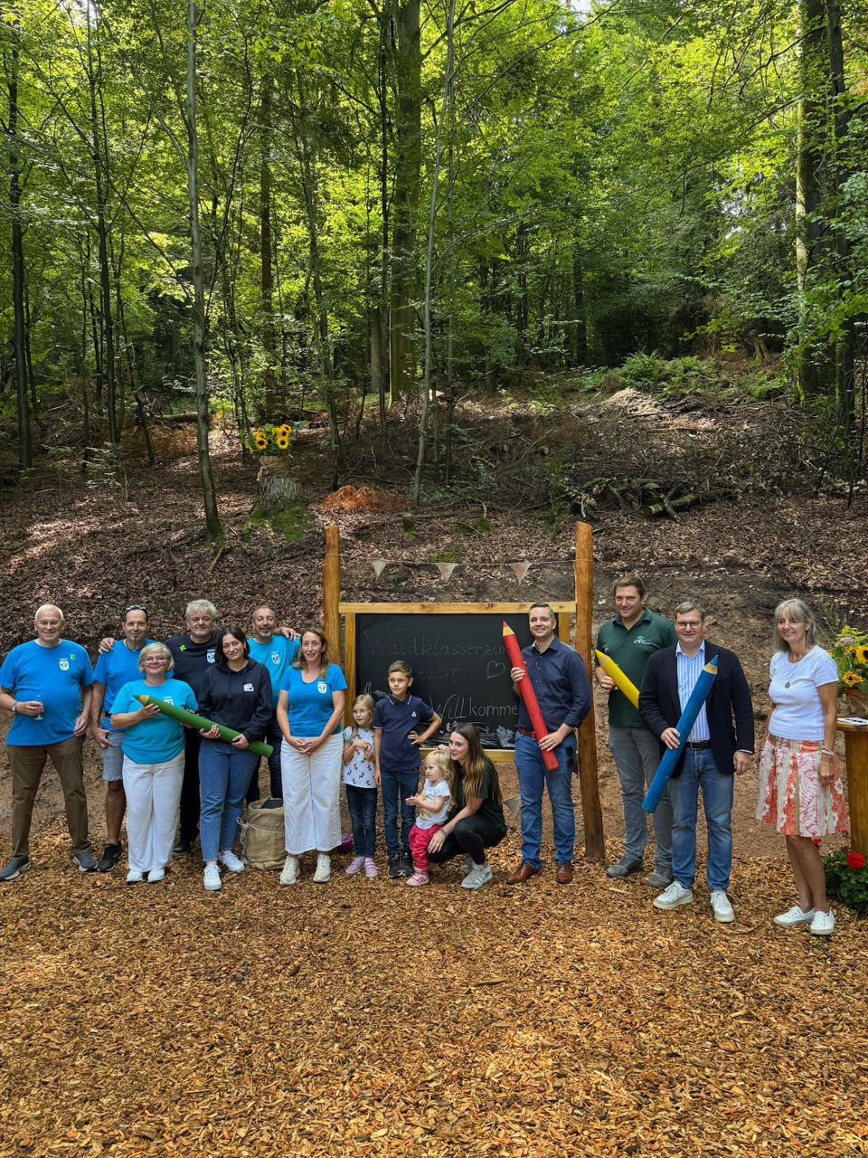 Neues Waldklassenzimmer für die Grundschule Scheuern