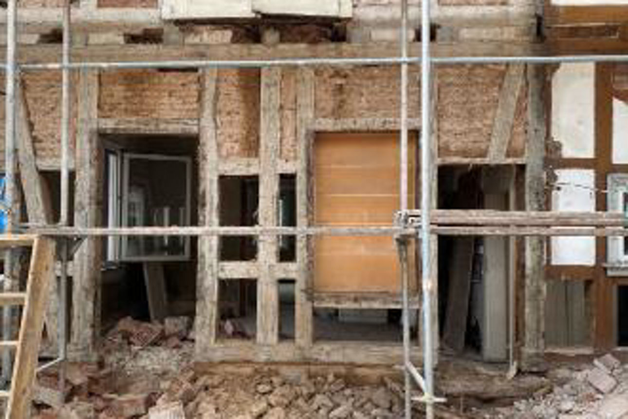 Entkernung der Hofreite