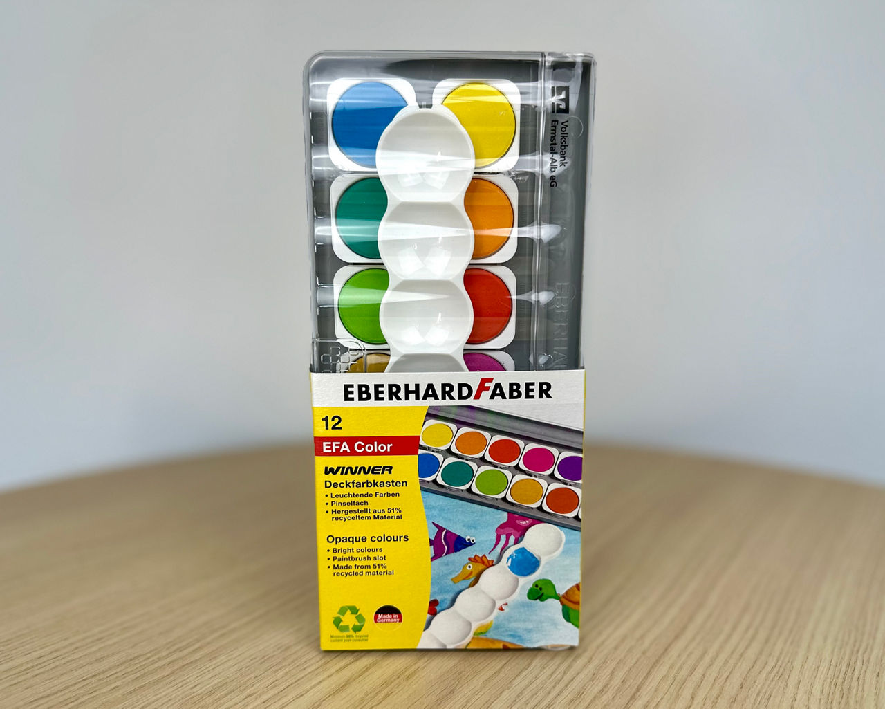 Bild Wasserfarbkasten - 12 Farben