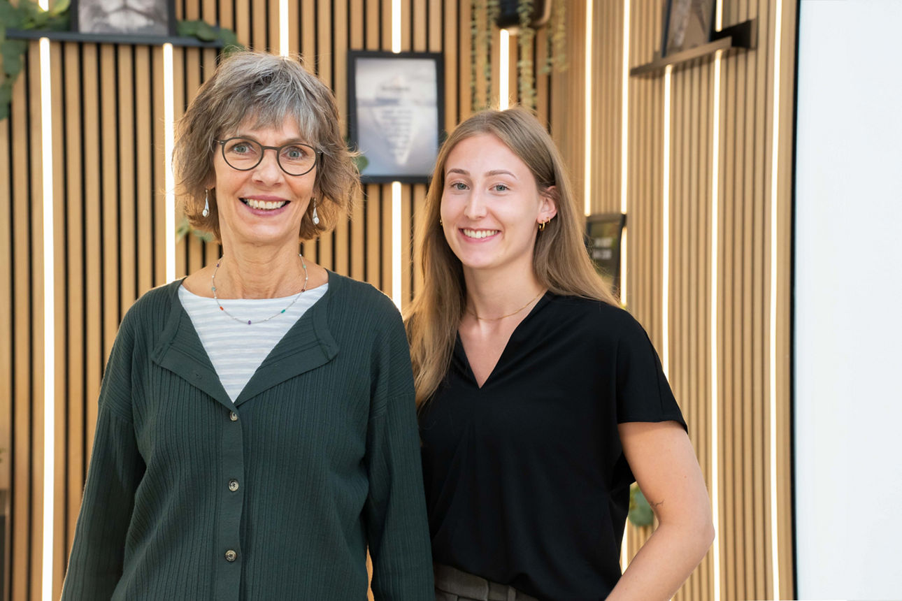 Sabine Lohmann, Alena Scharff – Team Personalentwicklung der VR Bank in Holstein eG