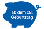 Es trägt die Aufschrift "ab 18 Jahre"