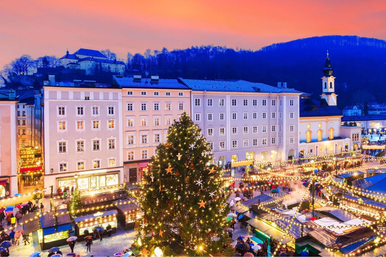 Aufnahme von Salzburger Weihnachtsmarkt
