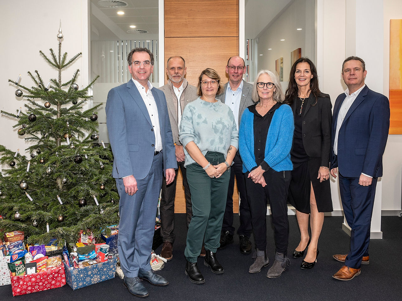 Spendenübergabe der Volksbank Minden an die Mindener Tafel und das Hospiz Minden
